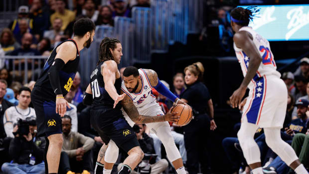 Marcus Morris has injury concerns heading into the matchup against the Jazz.